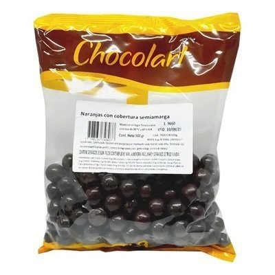 NARANJA BA?ADA C/CHOCOLATE x 500gr